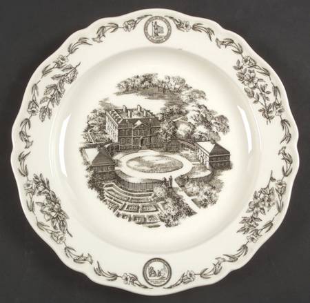 Wedgwood Single Release Plates Tryon Palace - Boxed