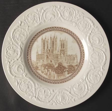 Wedgwood Single Release Plates Lincoln English Cathedral - No Box