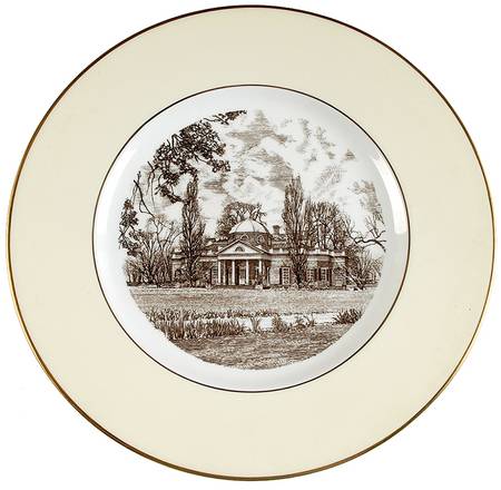Wedgwood Single Release Plates Monticello - No Box 60