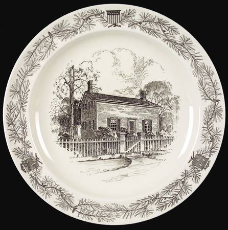 Wedgwood Single Release Plates Henry Ford Birthplace - No Box
