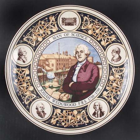 Wedgwood Single Release Plates Josiah Wedgwood-Multicolored - Boxed