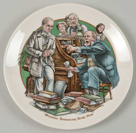 Remarkable World of Charles Dickens Micawber Denoucing Uriah Heep - Boxed