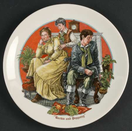 Remarkable World of Charles Dickens Barkis And Pegotty - No Box
