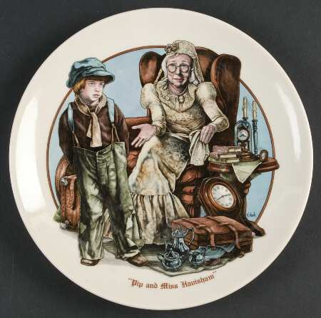 Remarkable World of Charles Dickens Pip And Miss Havisham - No Box