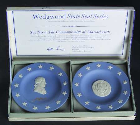 State Seal-State Signers Massachusetts-John Hancock - No Box