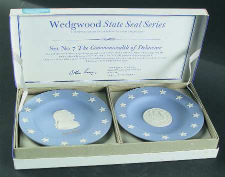 State Seal-State Signers Delaware-Ceasar Rodney - No Box