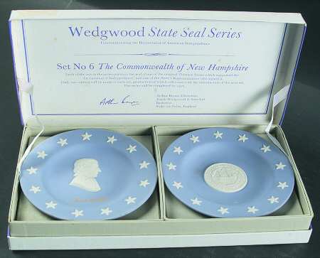 State Seal-State Signers New Hampshire-Josiah Bartlett - No Box