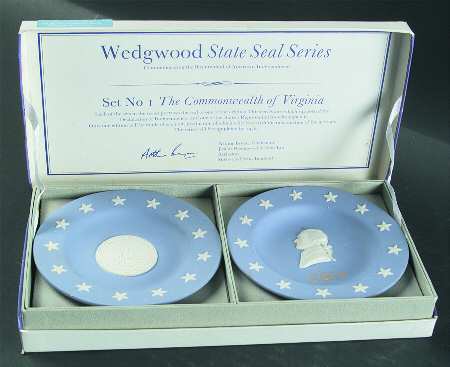 State Seal-State Signers Virginia-Thomas Jefferson - No Box