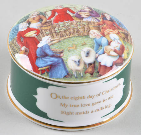 Twelve Days of Christmas 8 Maids A Milking - No Box