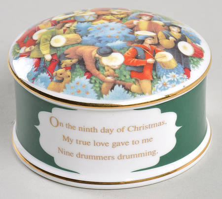 Twelve Days of Christmas 9 Drummers Drumming - No Box