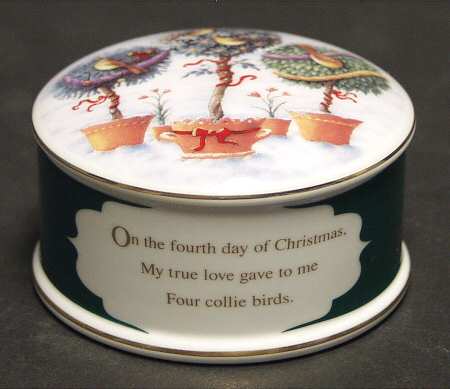 Twelve Days of Christmas 4 Collie Birds - No Box