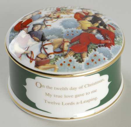 Twelve Days of Christmas 12 Lords A Leaping - Boxed