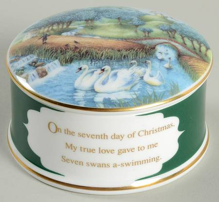 Twelve Days of Christmas 7 Swans A Swimming - No Box