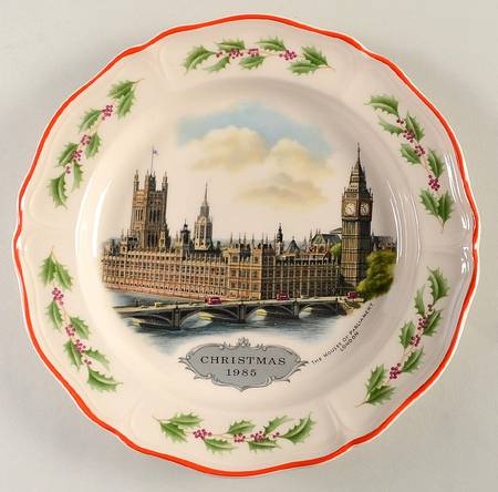 Christmas-Queen's Ware Westminster Abbey - No Box