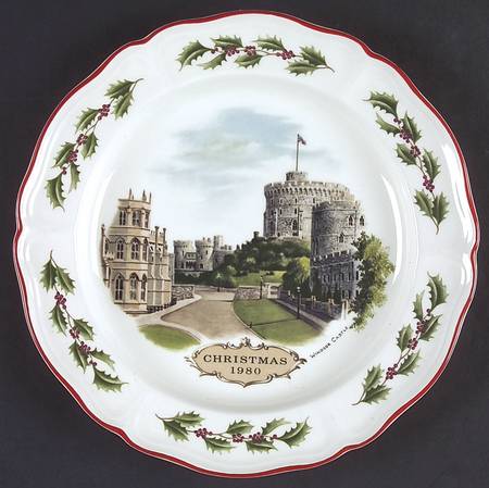Christmas-Queen's Ware Windsor Castle - With Box