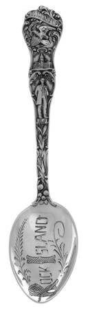 State Spoon Illinois-Lincoln Statue - No Box