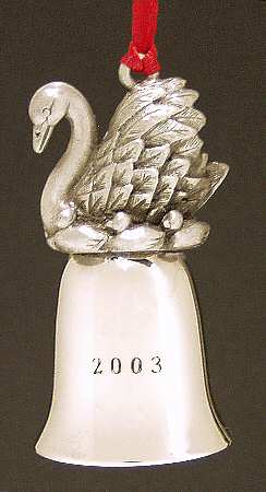 Twelve Days of Christmas-Mini Bell Seven Swans A Swimming - Boxed