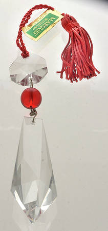 Marquis Collection Ornament Ruby Jewel Icicles-Octagon  - No Box