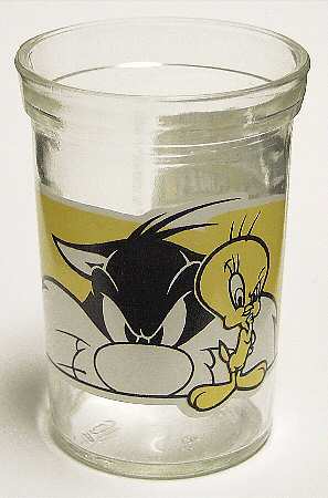 Looney Toons Glasses 1994 Tweety & Sylvester - No Box