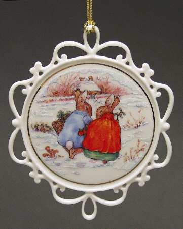 Peter Rabbit Ornament The Visit - No Box