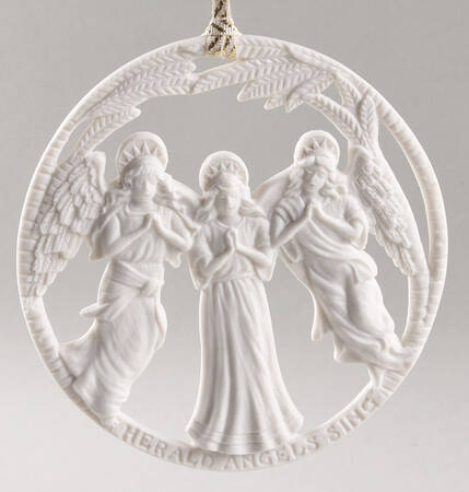Nativity-Jasperware Heralding Angels - Boxed