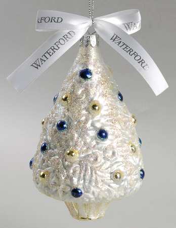 Blue and White Holiday Heirloom Festival Tree-Blue And White - Boxed