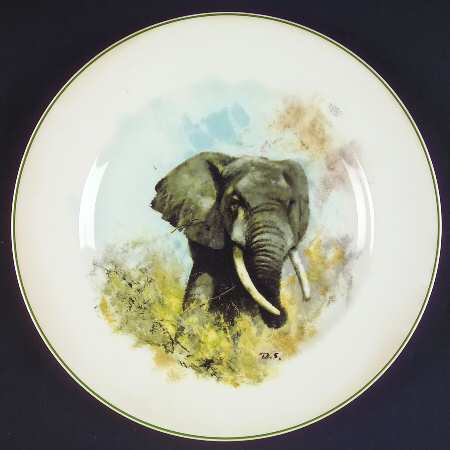 World Wildlife Fund-Plate Elephant - Boxed
