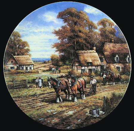 Four Seasons Autumn-Ploughing - Boxed
