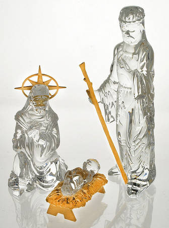 Millennium Nativity-Figurine by Waterford Crystal