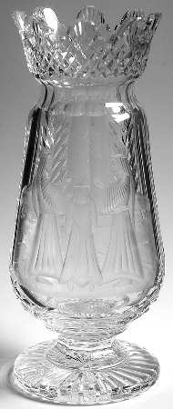 Christmas Vase-Annual by Waterford Crystal