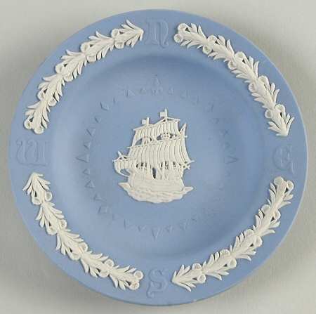 Christopher Columbus Anniversary Plates Santa Maria - No Box