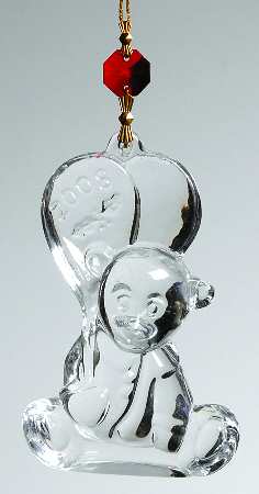 Marquis Baby's First Christmas Bear With Balloons - Boxed