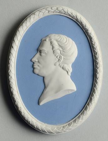 Jasperware Plaque-Personalities Carl Wilhelm Scheele - No Box