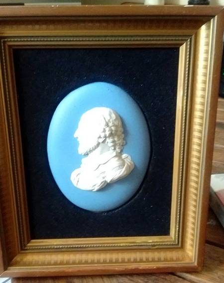 Jasperware Plaque-Personalities Colonel Charles Young - Boxed