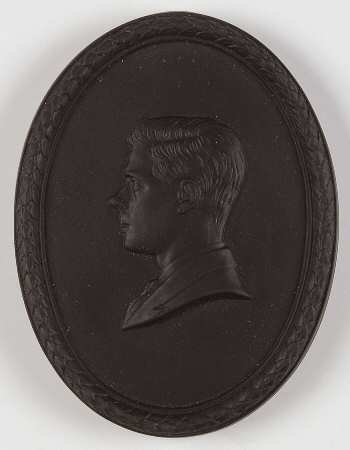 Jasperware Plaque-Personalities Hrh-The Duke Of Windsor-Medallion - No Box