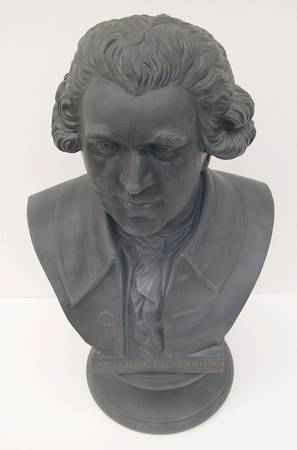 Black Basalt Bust Josiah Wedgwood - Boxed