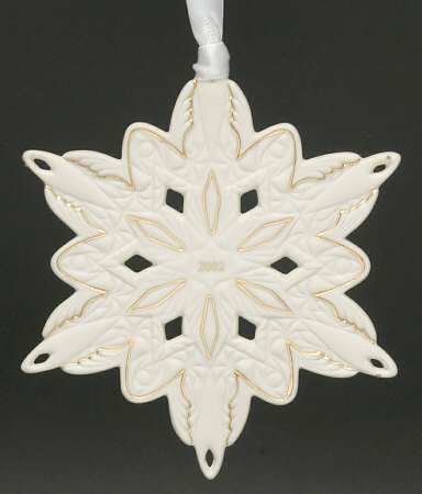 Jasperware Snowflake 2002 Annual - No Box