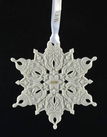 Jasperware Snowflake by Wedgwood