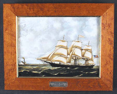American Clipper Ships Golden West - Boxed