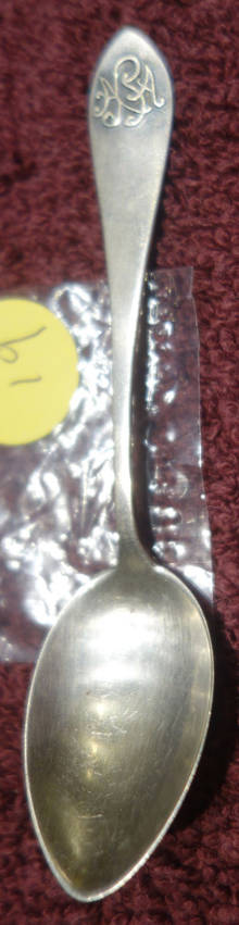 Sterling Souvenir Spoons Chicago 1909 Aba - No Box