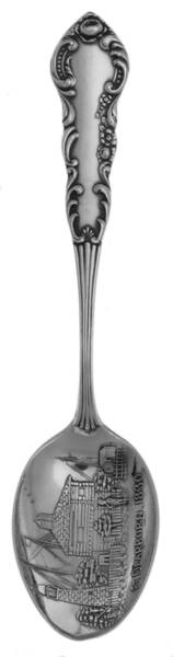 Sterling Souvenir Spoons Ft. Dearborn 1830 - No Box