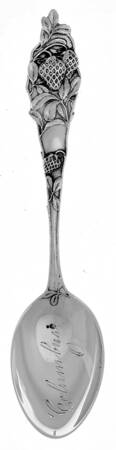 Sterling Souvenir Spoons Columbus - No Box