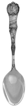 Sterling Souvenir Spoons The Old Man Of The Mountain - No Box