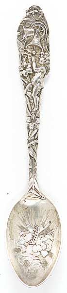 Sterling Souvenir Spoons Resurrection Spoon - No Box