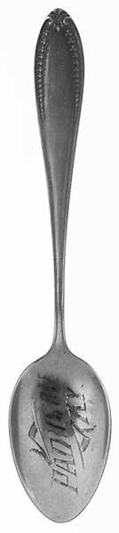 Sterling Souvenir Spoons Paducah Kentucky - No Box