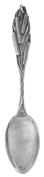 Sterling Souvenir Spoons Cat O' Nine Tail - No Box