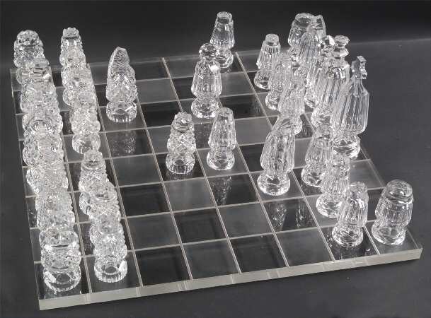 Waterford Crystal Chess Set by Waterford Crystal