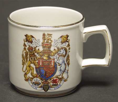 Wood & Sons Royalty Giftware Charles & Diana Wedding Mug - No Box