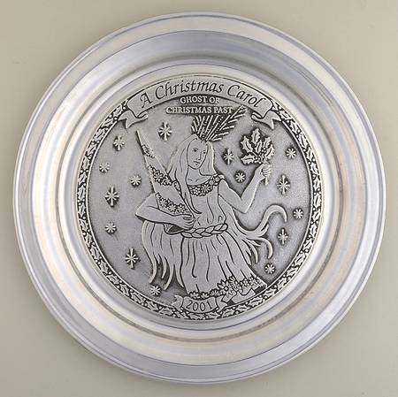 A Christmas Carol-Plate by Wilton Armetale