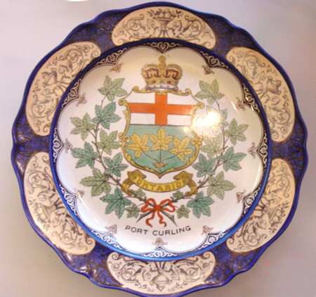 Wedgwood Royal Commemorative Giftware Port Curling Plate - No Box